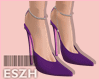 Clary Heels Purple