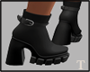 black shoes