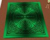 Green Celtic Rug