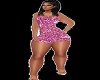 Pink party dress