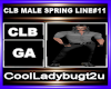 CLB MALE SPRING LINE#11