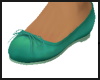 Green/Teal Slippers