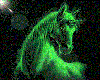 green unicorn