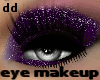 Glitter Purple Make Up