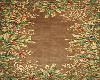 Tropical Brn/grn rug