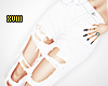 ! White Ripped Jeans