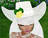 western wedding hat