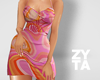 ZYTA Spring Ruched Dress