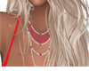 collar rojo