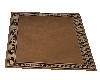 brown greek key rug