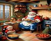 Santa in Kitchen Pic
