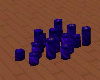 Black/purple Candles