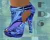 FD5 blue swirl shoes