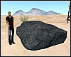 Black Granite Boulder