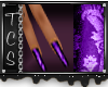 Geisha Nails ( purple)