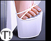 T! Bobyn White Heels