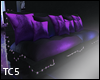 Neon pallet sofa