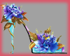 ~RG~Blue Flower Stiletto