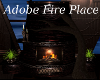 !T Adobe Fire Place