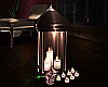 Carmine Candle Lantern