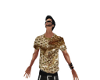 Animated Gold Rave Top