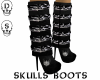 skull boots 