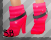 [SB] Hot Pink booties