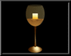 Gold candle cup