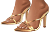 Felica Gold Heels