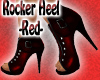 *LMB* Rocker Heel-Red