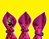 fashion show pink chairs