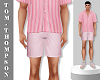 Salmon Pink Shorts