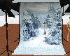 Narnia Snow Backdrop