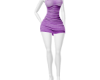 Silk Dress Purple