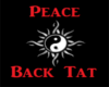 Peace back Tat