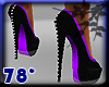 sexy bk purple stilettos
