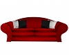 Red Couch w/ Pillows