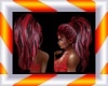 Haare Rot / braun