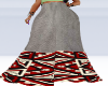 NATIVE SUEDE SKIRT C