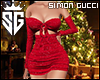 Xmas Dress Red F.