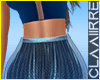 Shorts blue clear skirt