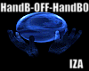 Hand Blue Ball, Light