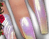 Lavender Nails + Ring