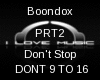 BOONDOX DONT STOP PRT2
