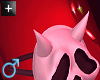 (M) ghost mask white