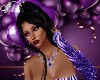 PURPLE BASH NECKLACE