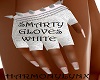 SMARTY GLOVES WHITE