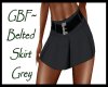 GBF~ Grey Belted Skirt