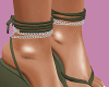 Claire Green Sandals