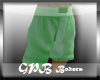 GPB Boxers Plain Green
